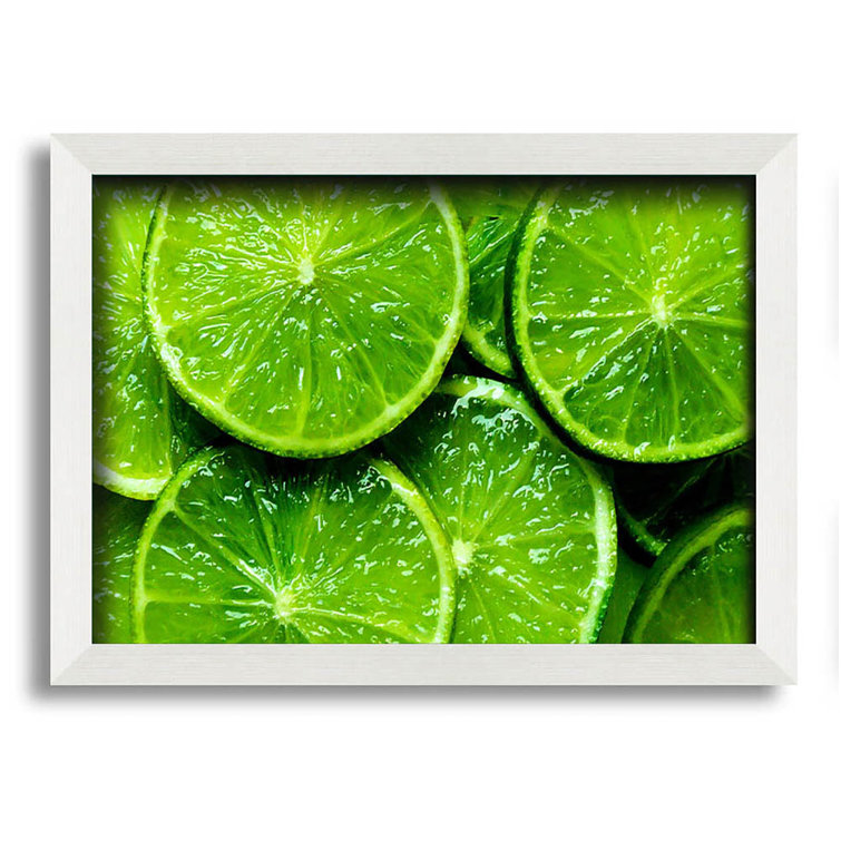ClassicLiving Lime Slices Single Picture Frame Art Prints Wayfair.co.uk